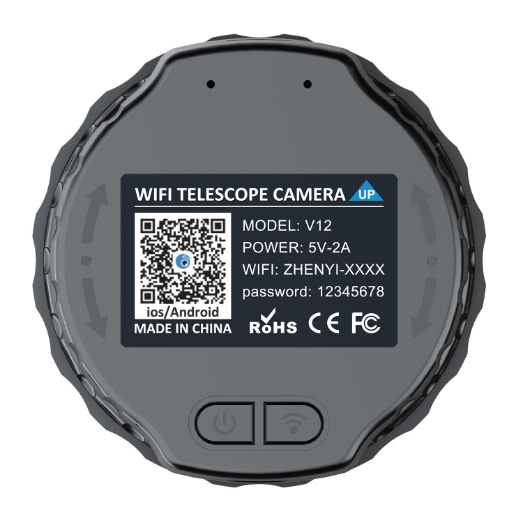 Fotocamera a specchio portatile HD 2K WiFi per telescopio