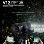 Fotocamera a specchio portatile HD 2K WiFi per telescopio
