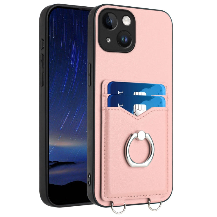 Custodia per cellulare con porta carte ad anello R20, For iPhone 13 mini, For iPhone 12, For iPhone 12 Pro Max, For iPhone 12 Pro