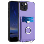 Custodia per cellulare con porta carte ad anello R20, For iPhone 13 mini, For iPhone 12, For iPhone 12 Pro Max, For iPhone 12 Pro