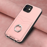 Custodia per cellulare con porta carte ad anello R20, For iPhone 12 mini, For iPhone 11 Pro Max, For iPhone 11, For iPhone 11 Pro