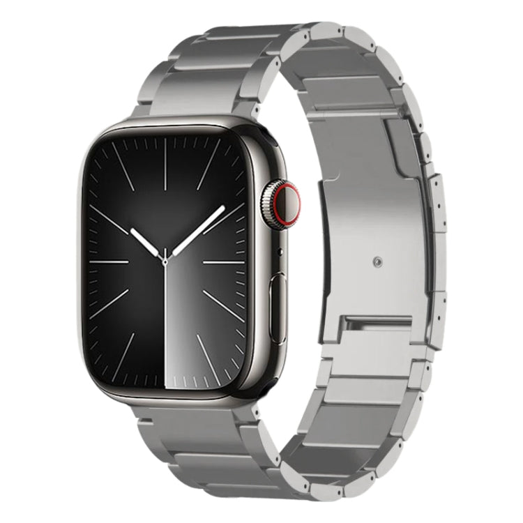 Cinturino per orologio in metallo titanio, For Apple Watch Series 10 46mm, For Apple Watch Series 10 42mm, For Apple Watch SE 2023 44mm, For Apple Watch SE 2023 40mm, For Apple Watch Ultra 2 49mm, For Apple Watch Series 9 45mm