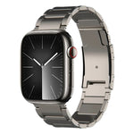 Cinturino per orologio in metallo titanio, For Apple Watch Series 10 46mm, For Apple Watch Series 10 42mm, For Apple Watch SE 2023 44mm, For Apple Watch SE 2023 40mm, For Apple Watch Ultra 2 49mm, For Apple Watch Series 9 45mm