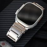 Cinturino per orologio in metallo titanio, For Apple Watch Series 10 46mm, For Apple Watch Series 10 42mm, For Apple Watch SE 2023 44mm, For Apple Watch SE 2023 40mm, For Apple Watch Ultra 2 49mm, For Apple Watch Series 9 45mm