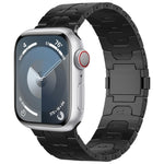 Cinturino per orologio in lega di titanio con fibbia magnetica, For Apple Watch SE 2023 44mm, For Apple Watch Ultra 2 49mm, For Apple Watch Series 9 45mm, For Apple Watch Ultra 49mm, For Apple Watch Series 8 45mm, For Apple Watch SE 2022 44mm