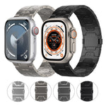 Cinturino per orologio in lega di titanio con fibbia magnetica, For Apple Watch SE 2023 44mm, For Apple Watch Ultra 2 49mm, For Apple Watch Series 9 45mm, For Apple Watch Ultra 49mm, For Apple Watch Series 8 45mm, For Apple Watch SE 2022 44mm
