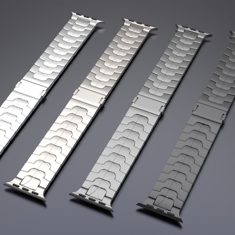 Cinturino per orologio in lega di titanio con fibbia magnetica, For Apple Watch Series 7 45mm, For Apple Watch SE 44mm, For Apple Watch Series 6 44mm, For Apple Watch Series 5 44mm, For Apple Watch Series 4 44mm, For Apple Watch Series 3 42mm