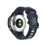 Cinturino in silicone bicolore per Garmin Fenix 6S