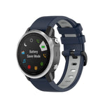 Cinturino in silicone bicolore per Garmin Fenix 6X