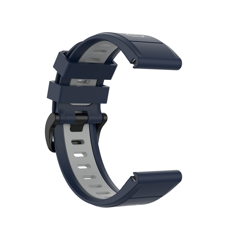 Cinturino in silicone bicolore per Garmin Fenix 6X