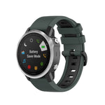 Cinturino in silicone bicolore per Garmin Fenix 6X