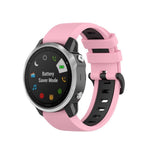 Cinturino in silicone bicolore per Garmin Fenix 6X