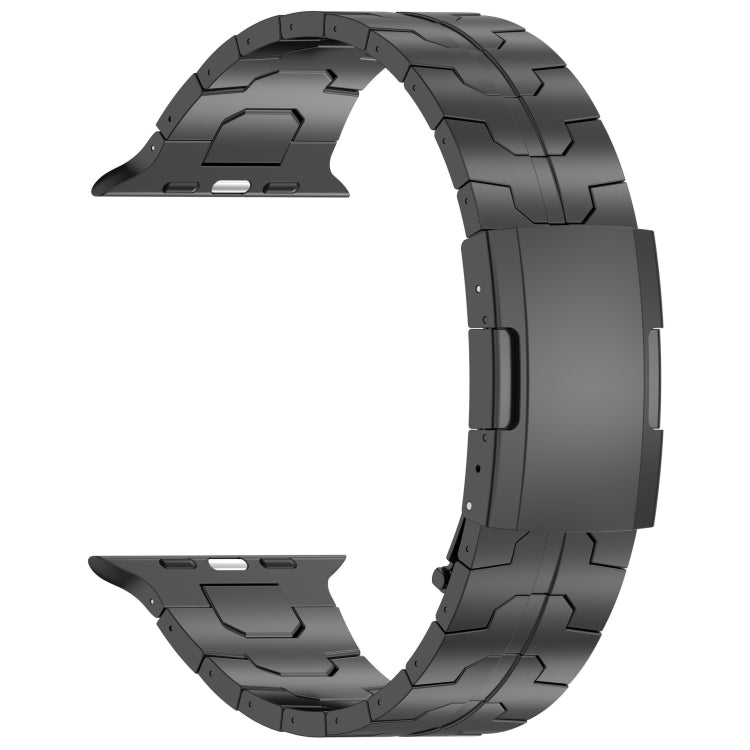 Cinturino per orologio in lega di titanio con fibbia tartaruga, For Apple Watch SE 2022 40mm, For Apple Watch SE 2022 44mm, For Apple Watch Series 7 41mm, For Apple Watch Series 7 45mm, For Apple Watch SE 40mm, For Apple Watch SE 44mm                  ...