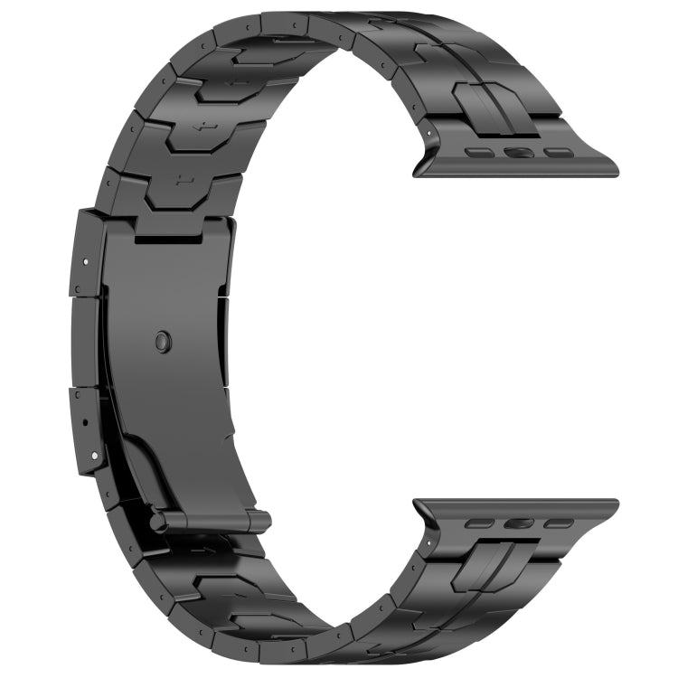 Cinturino per orologio in lega di titanio con fibbia tartaruga, For Apple Watch SE 2022 40mm, For Apple Watch SE 2022 44mm, For Apple Watch Series 7 41mm, For Apple Watch Series 7 45mm, For Apple Watch SE 40mm, For Apple Watch SE 44mm                  ...