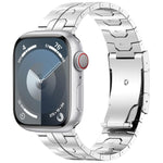Cinturino per orologio in lega di titanio con fibbia tartaruga, For Apple Watch Series 5 44mm, For Apple Watch Series 5 40mm, For Apple Watch Series 4 44mm, For Apple Watch Series 4 40mm, For Apple Watch Series 3 38mm, For Apple Watch Series 3 42mm