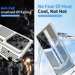Custodia Blade Cooling PC a copertura totale per Samsung Galaxy S24 Ultra 5G