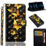 Custodia portafoglio flip in pelle TPU per iPhone 12 Pro Max