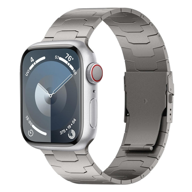 Cinturino per orologio in lega di titanio con fibbia di sicurezza Oracle da 26 mm, For Apple Watch Series 6 44mm, For Apple Watch Series 5 44mm, For Apple Watch Series 4 44mm, For Apple Watch Series 3 42mm