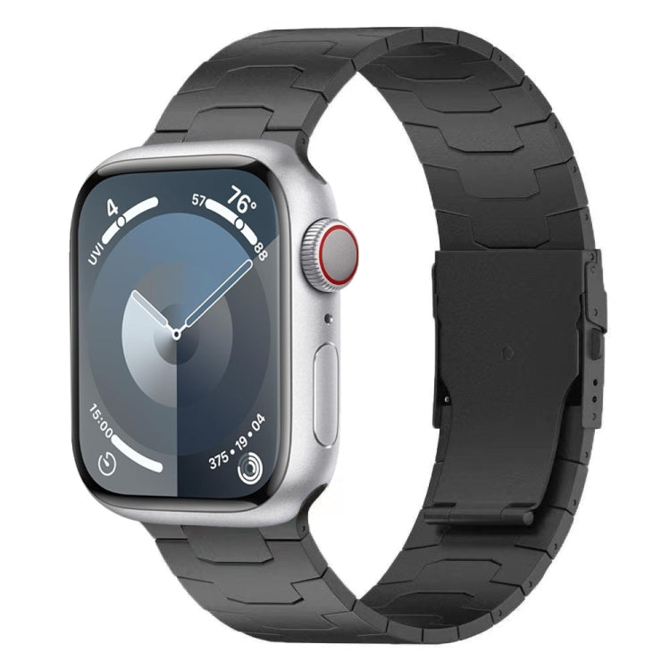 Cinturino per orologio in lega di titanio con fibbia di sicurezza Oracle da 26 mm, For Apple Watch Series 6 44mm, For Apple Watch Series 5 44mm, For Apple Watch Series 4 44mm, For Apple Watch Series 3 42mm