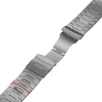 Cinturino per orologio in lega di titanio con fibbia di sicurezza Oracle da 26 mm, For Apple Watch Series 6 44mm, For Apple Watch Series 5 44mm, For Apple Watch Series 4 44mm, For Apple Watch Series 3 42mm
