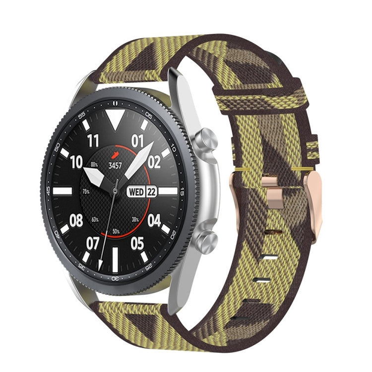 Cinturino nylon intrecciato 22mm per Galaxy Watch 3 45mm