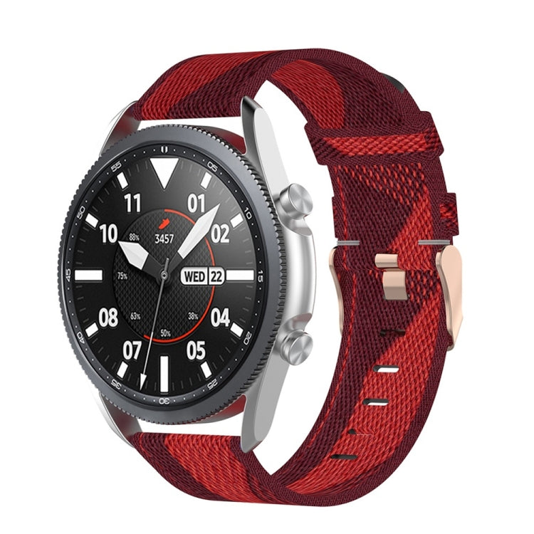 Cinturino nylon intrecciato 22mm per Galaxy Watch 3 45mm
