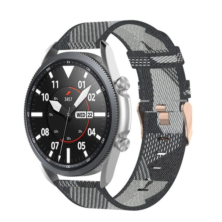 Cinturino nylon intrecciato 22mm per Galaxy Watch 3 45mm