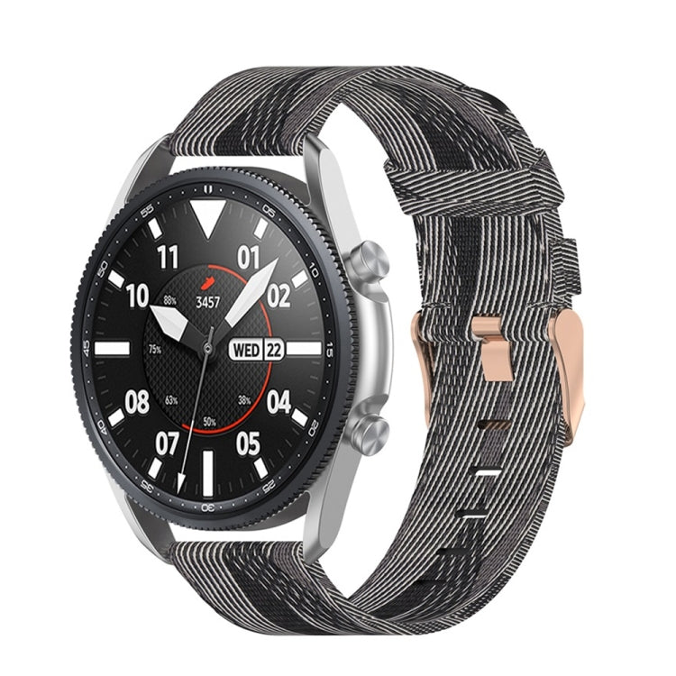 Cinturino nylon intrecciato 22mm per Galaxy Watch 3 45mm