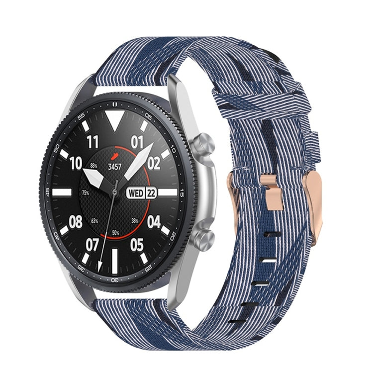 Cinturino nylon intrecciato 22mm per Galaxy Watch 3 45mm