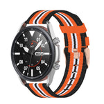 Cinturino nylon intrecciato 22mm per Galaxy Watch 3 45mm