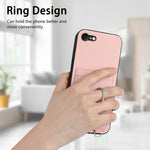 Custodia per telefono porta carte con anello in corda a tracolla R20, For iPhone SE 2022 / SE 2020 / 8, For iPhone 13 Pro Max, For iPhone 13 Pro, For iPhone 13