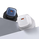 Caricabatterie rapido GaN USB-C 30W USAMS CC253 UK