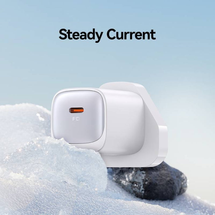 Caricabatterie rapido GaN USB-C 30W USAMS CC253 UK