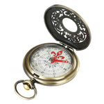 Orologio da tasca retrò Nisa J35B con bussola