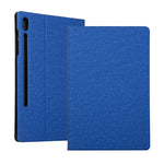 Custodia flip in pelle per Galaxy Tab S7 e S8