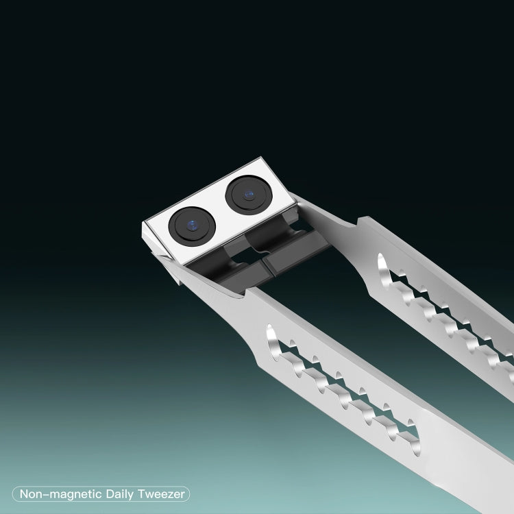 Pinzette in acciaio inox non magnetico con fori 20cm
