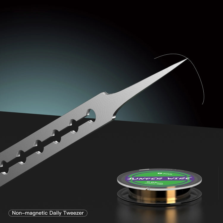 Pinzette in acciaio inox non magnetico con fori 20cm