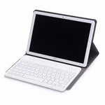 Custodia in pelle per tastiera Bluetooth ultrasottile per Huawei MatePad T8 con