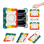 Custodia tablet silicone con supporto per iPad Air e Pro