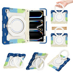 Custodia tablet silicone con supporto per iPad Air e Pro