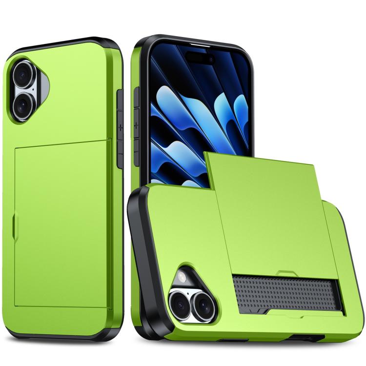 Custodia antiurto per telefono con slot per carte, For iPhone 18, For iPhone 18 Pro