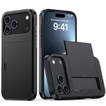 Custodia antiurto per telefono con slot per carte, For iPhone 18, For iPhone 18 Pro