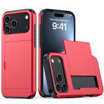 Custodia antiurto per telefono con slot per carte, For iPhone 18, For iPhone 18 Pro