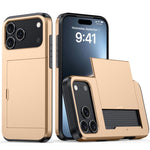 Custodia antiurto per telefono con slot per carte, For iPhone 18, For iPhone 18 Pro