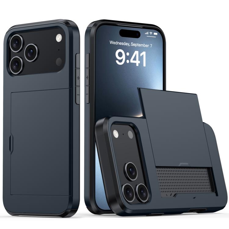 Custodia antiurto per telefono con slot per carte, For iPhone 18, For iPhone 18 Pro