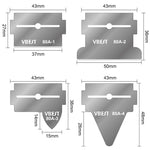 Raschietto magnetico bifacciale per rimozione colla 8 in 1