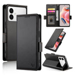 Custodia magnetica in pelle smerigliata con fibbia laterale per Samsung Galaxy