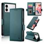 Custodia magnetica in pelle smerigliata con fibbia laterale per Samsung Galaxy