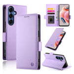 Custodia magnetica in pelle smerigliata con fibbia laterale per Samsung Galaxy