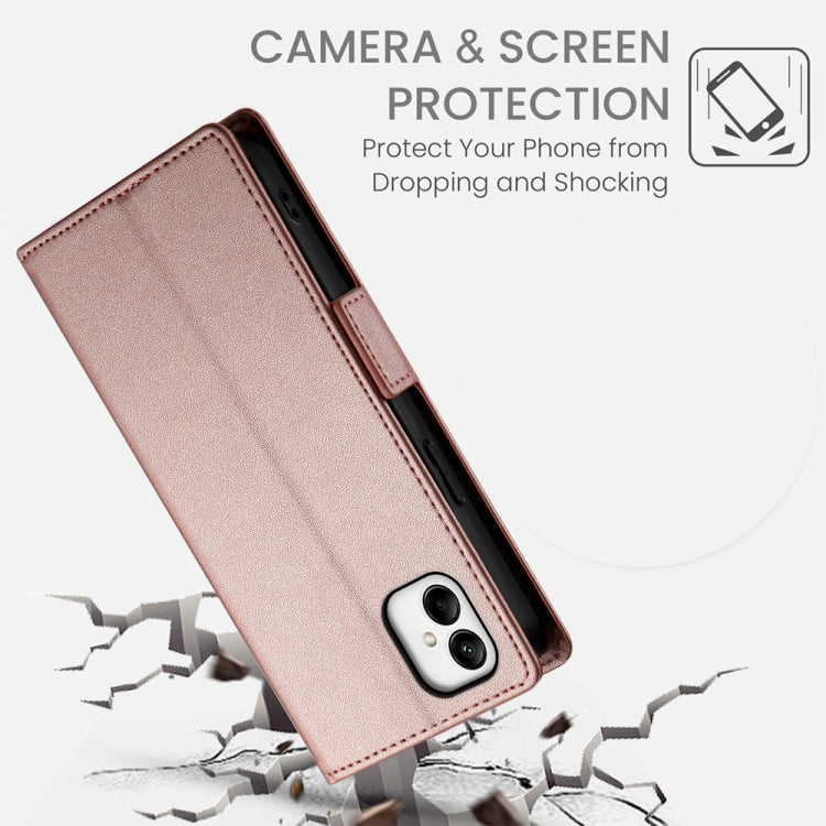 Custodia in pelle smerigliata magnetica con fibbia laterale per Samsung Galaxy